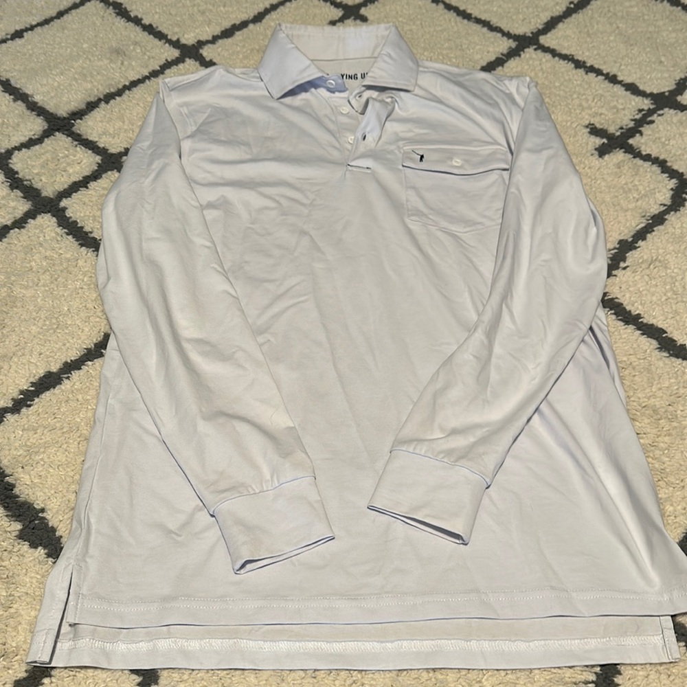No Laying Up Long Sleeve Golf Polo